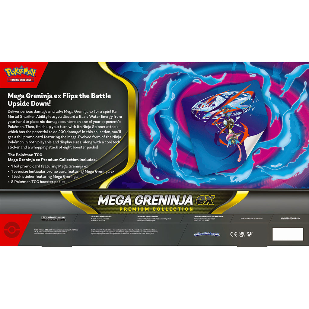 Pokémon Trading Cards, Poke Box Premium EX REL - Mega Greninja