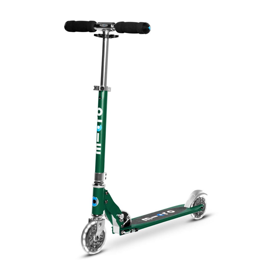 Micro Sprite LED Scooter - Forest Green