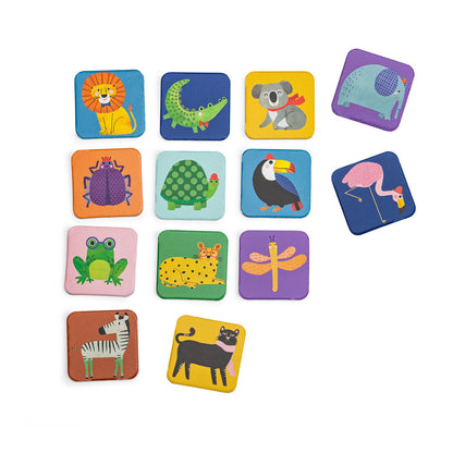 Moulin Roty - Game - Memory Game - Animals - Les Toupitis