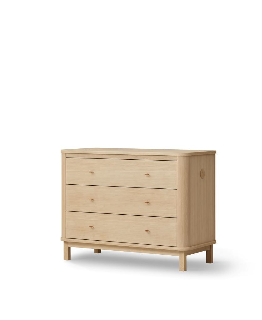 Oliver Furniture Wood Dresser with 3 Drawers - Oak