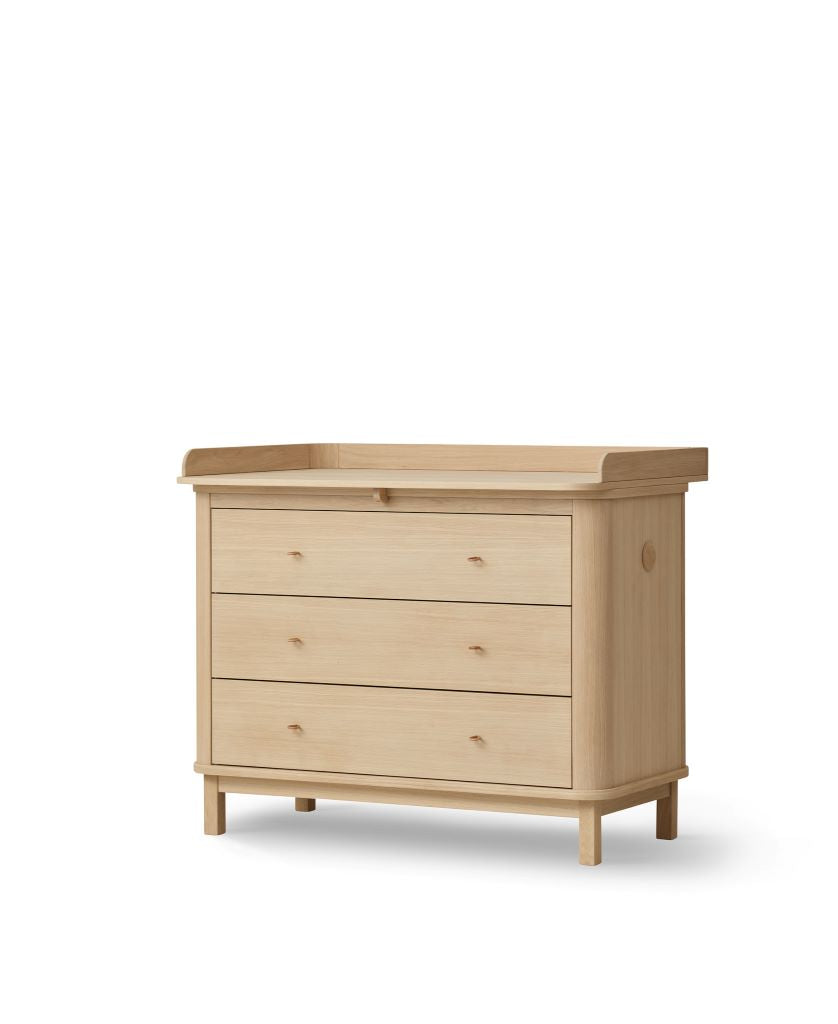 Oliver Furniture Wood Changing Dresser with Large Top