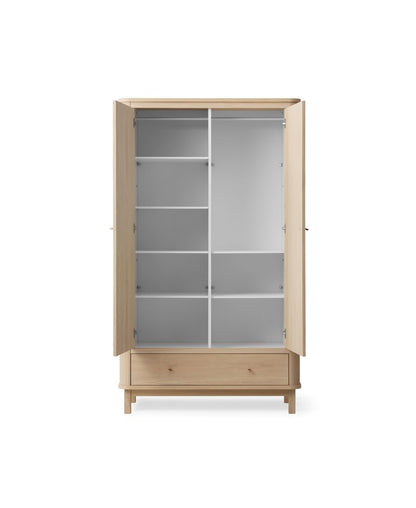 Oliver Furniture Wood Wardrobe with 2 Doors, Oak