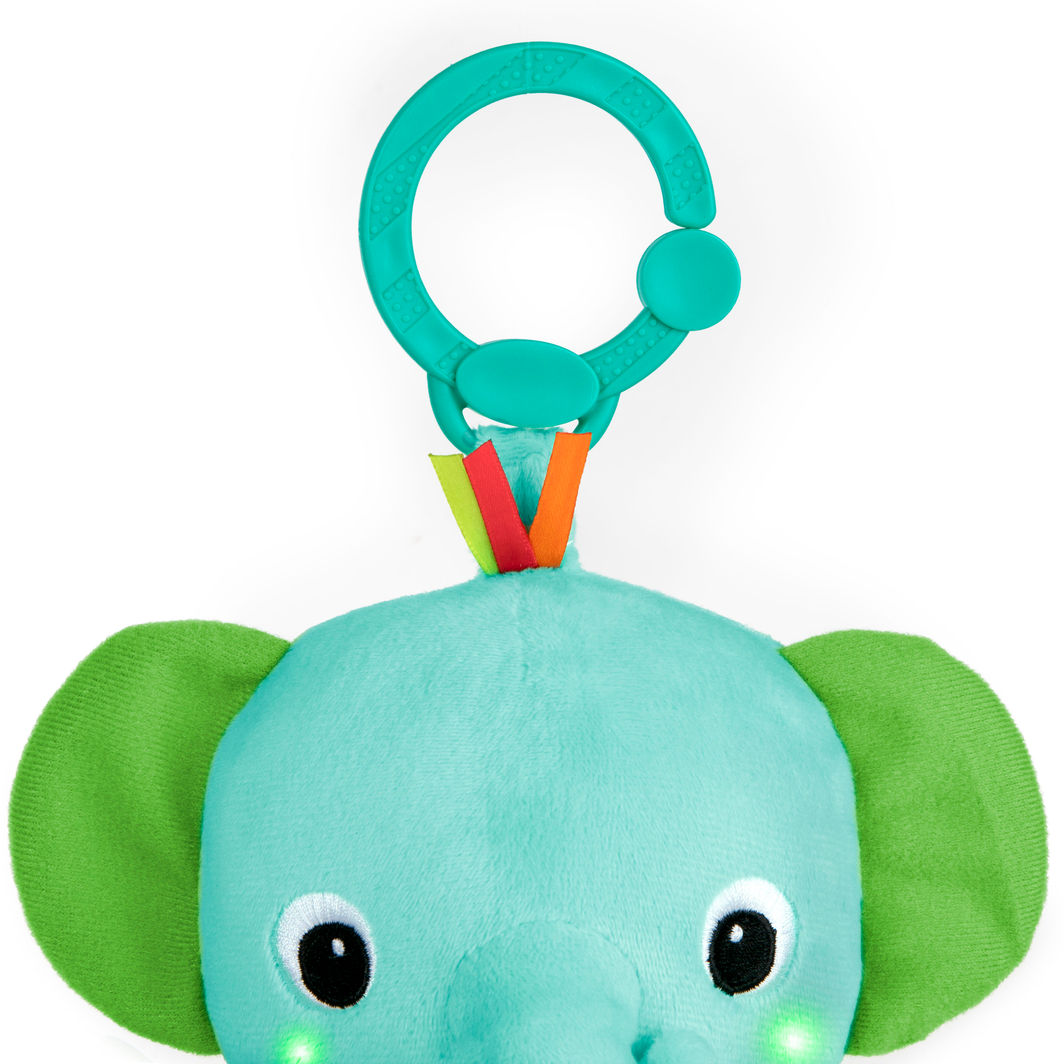 Bright Starts Activity Toy with Lights and Sounds, Glowing Friend – Elephant