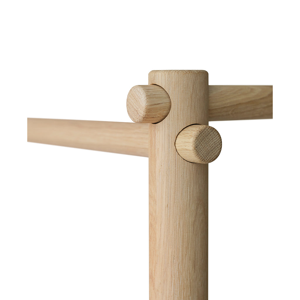 Oliver Furniture, Camp Loft Bed - White/Oak