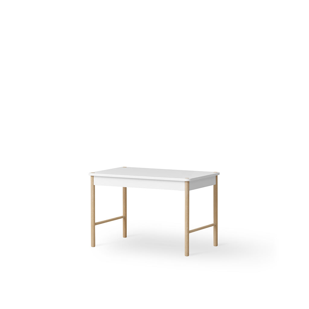 Oliver Furniture, Camp Toddler Play Table - White / Oak