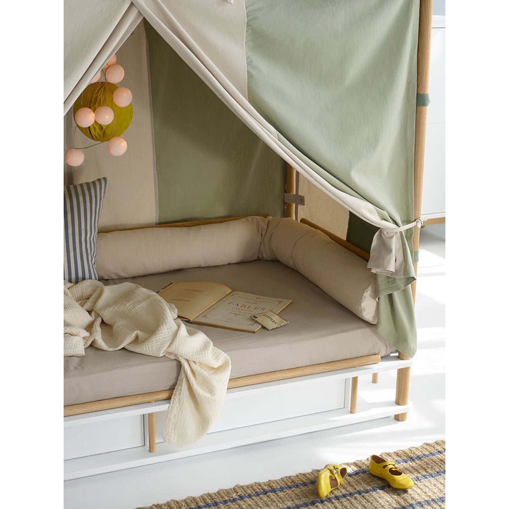 Oliver Furniture, Camp Canopy - Circus (Green/Natural)
