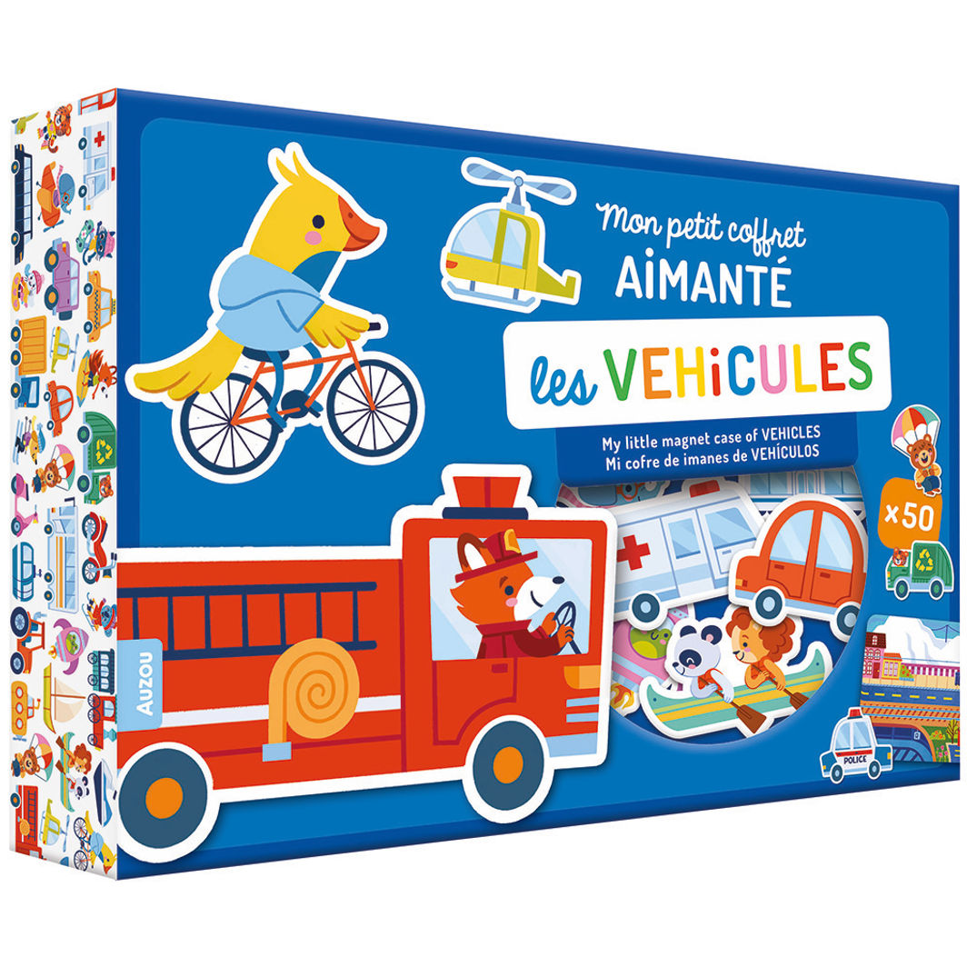 Auzou Magnetic Playset, Vehicles