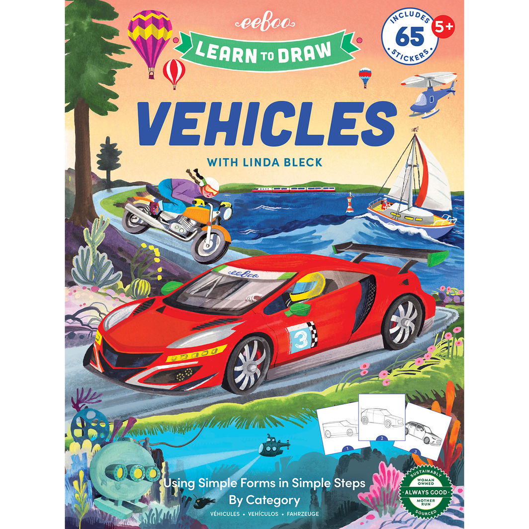 eeBoo Learn to Draw, Vehicles