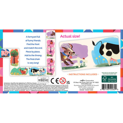 eeBoo Game, Domino - The Farm