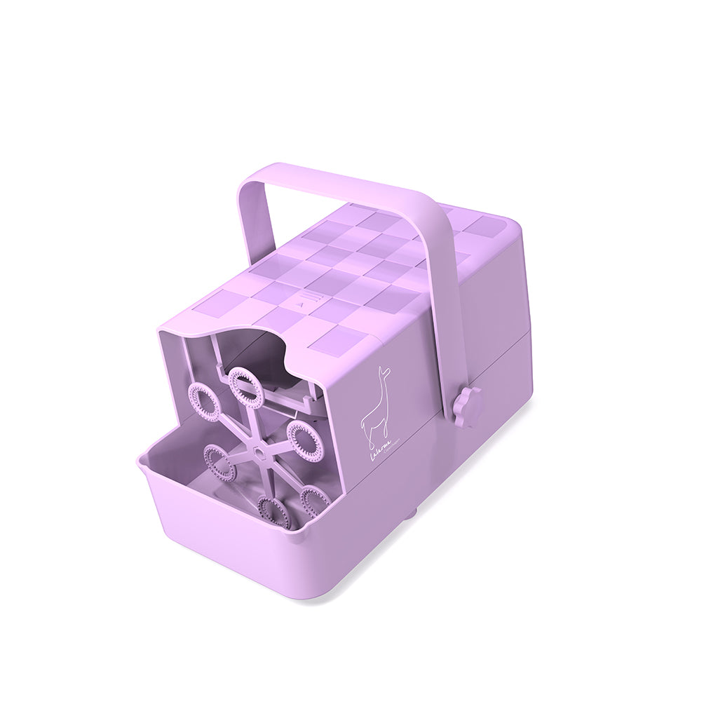 Lalarma Bubble Maker, Bubble Machine - Purple