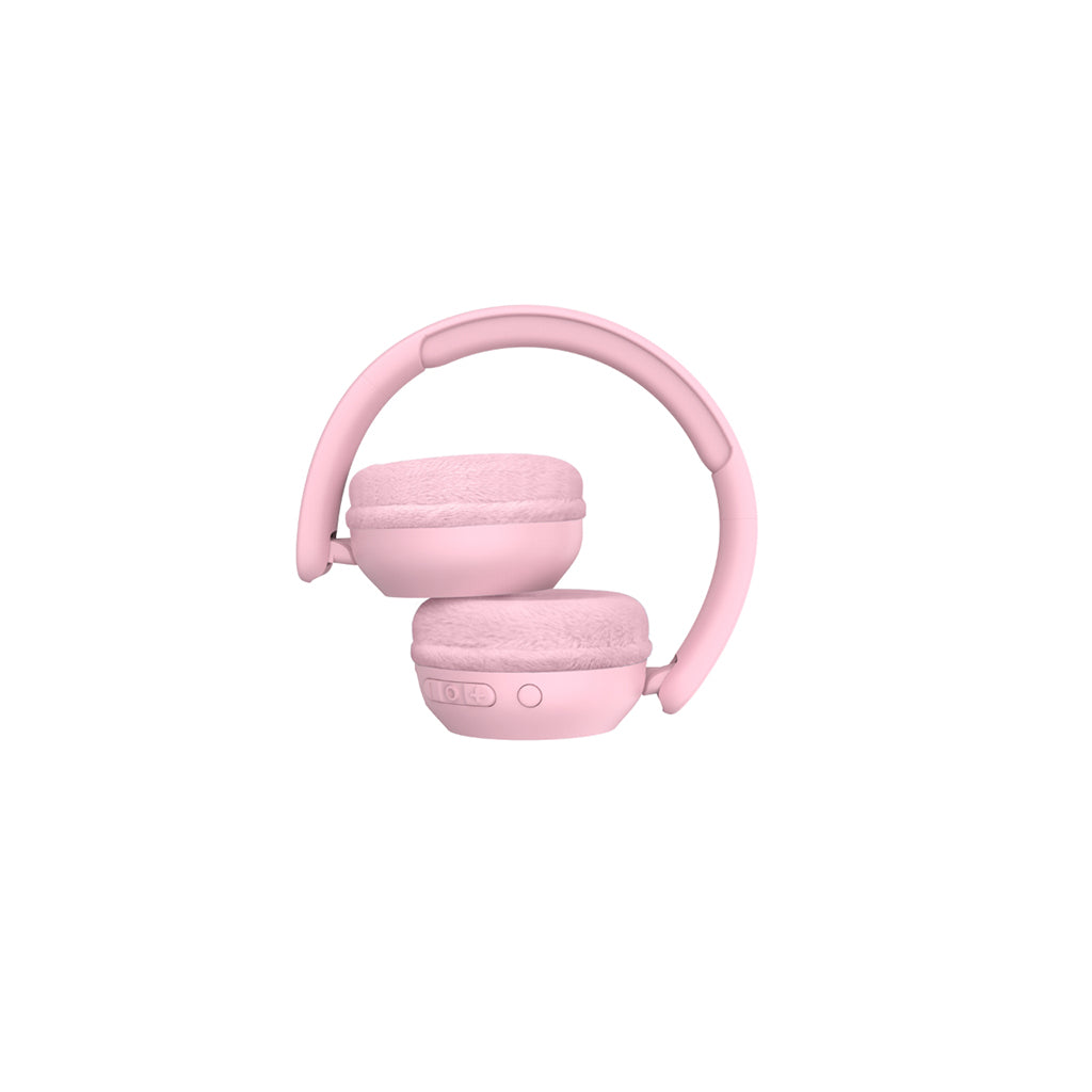 Lalarma Wireless Headphones with Lights for Teens and Kids - Rose