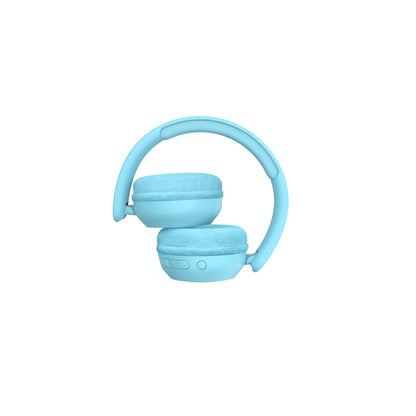 Lalarma Wireless Headphones with Lights, for Teens and Kids - Blue