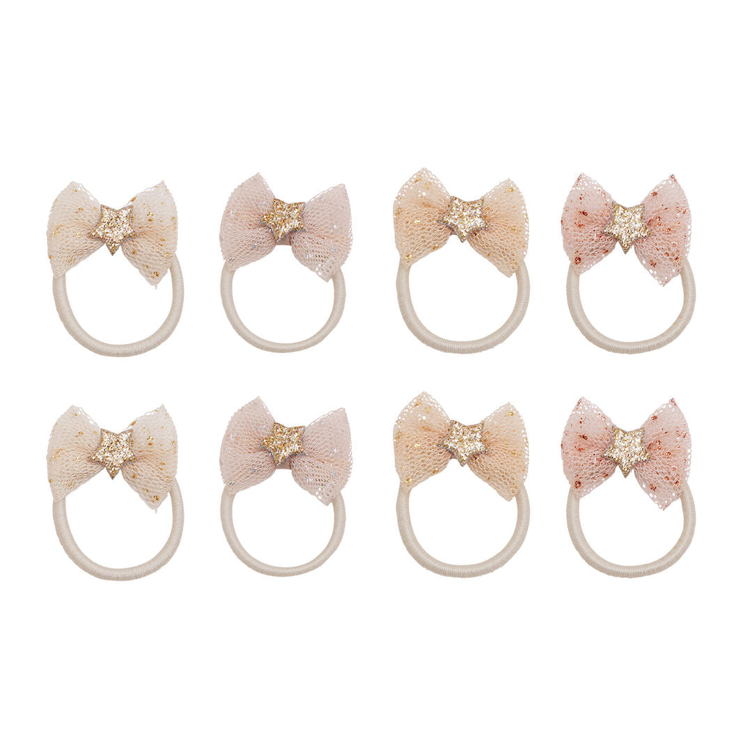 Mimi &amp; Lula 8 Hårelastikker - Mini Tutu Bow