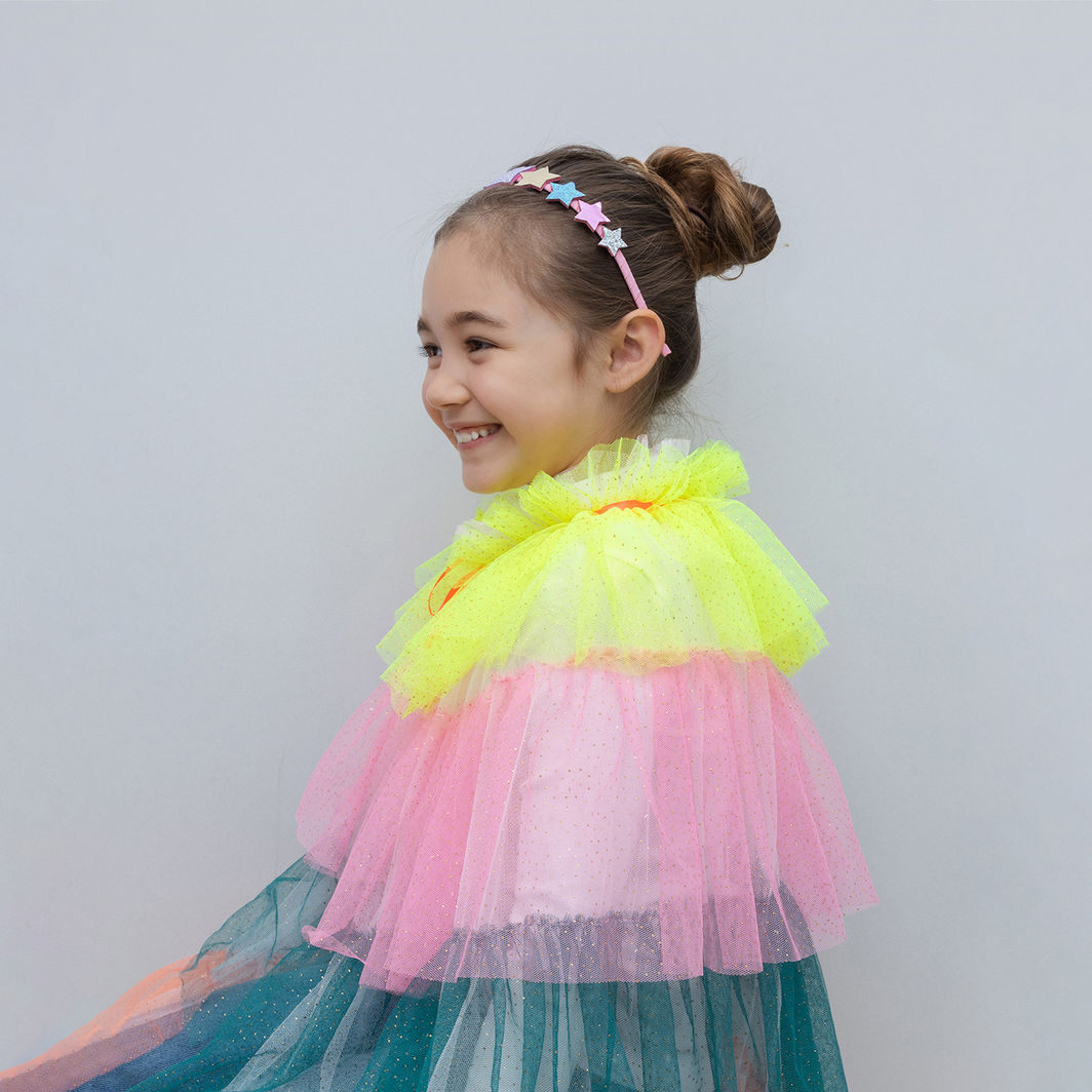 Mimi &amp; Lula Cap - Ruffle Rainbow Party