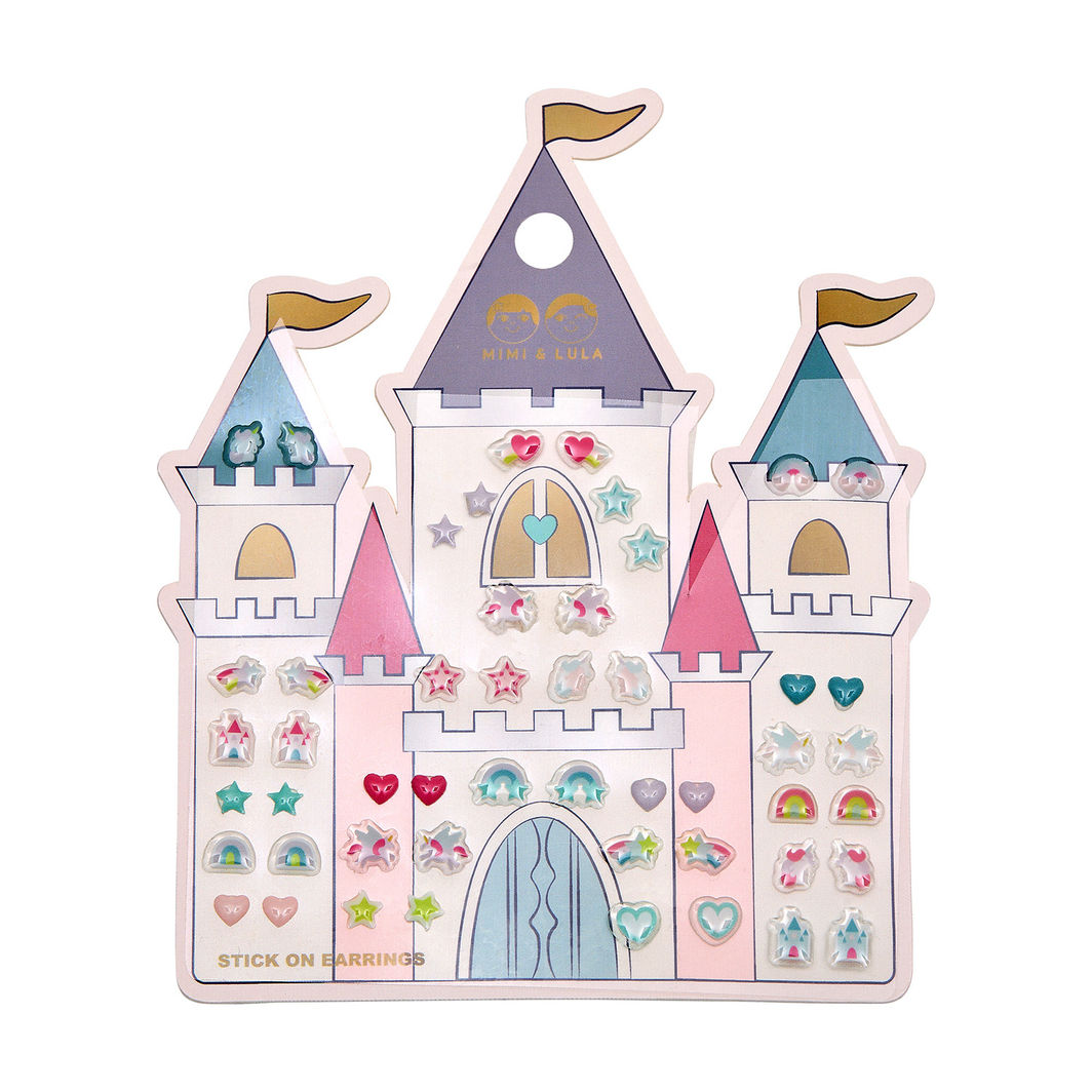 Mimi &amp; Lula Ørestickers 25 par - Rainbow Castle