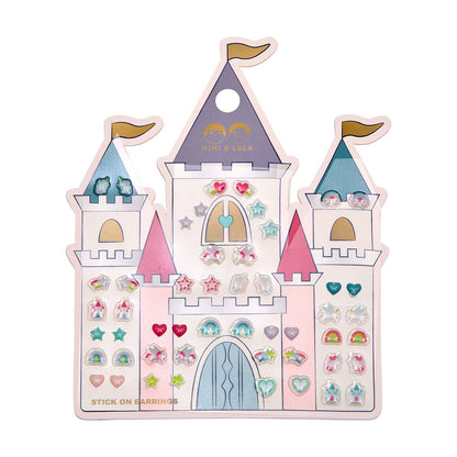 Mimi &amp; Lula Ørestickers 25 par - Rainbow Castle