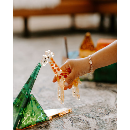 Magna-Tiles Safari Animals, Magnetic Building Set with 25 Pieces