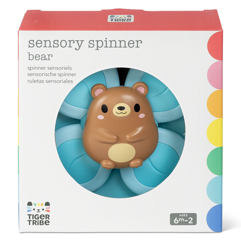 Tiger Tribe Baby Sensory Spinner - Bear