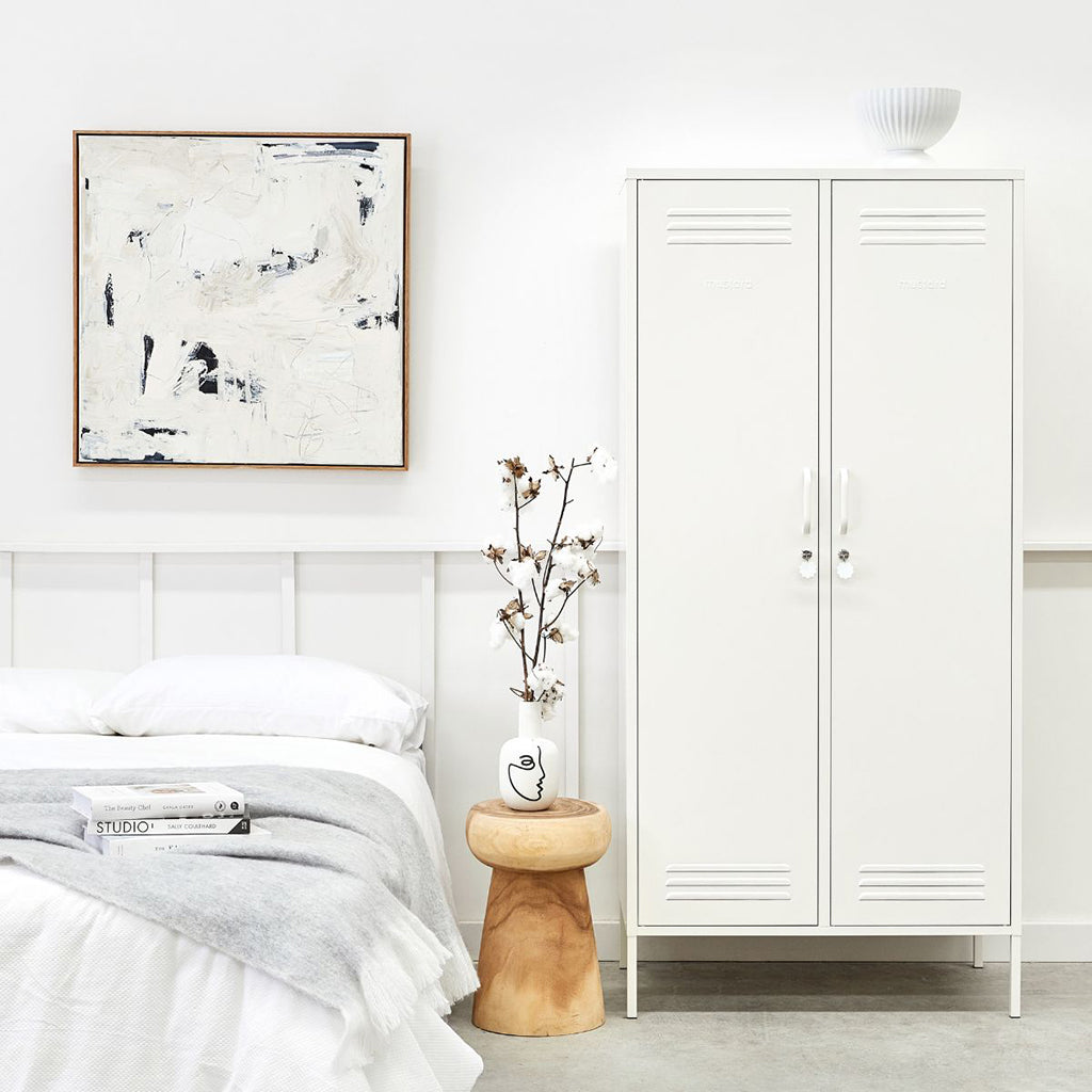 Mustard Made The Twinny Cabinet, Chalk