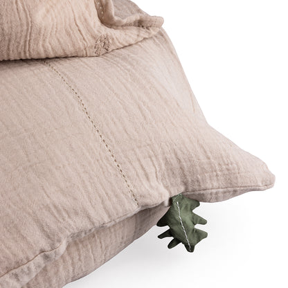 Sebra Baby Bedding, Muslin - Seabreeze Beige