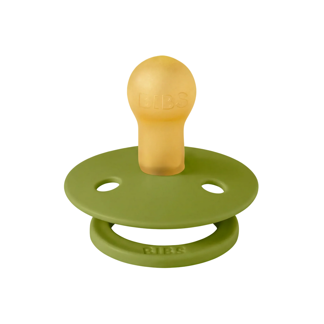 BIBS Pacifier in Natural Rubber, Size 2 – Wasabi