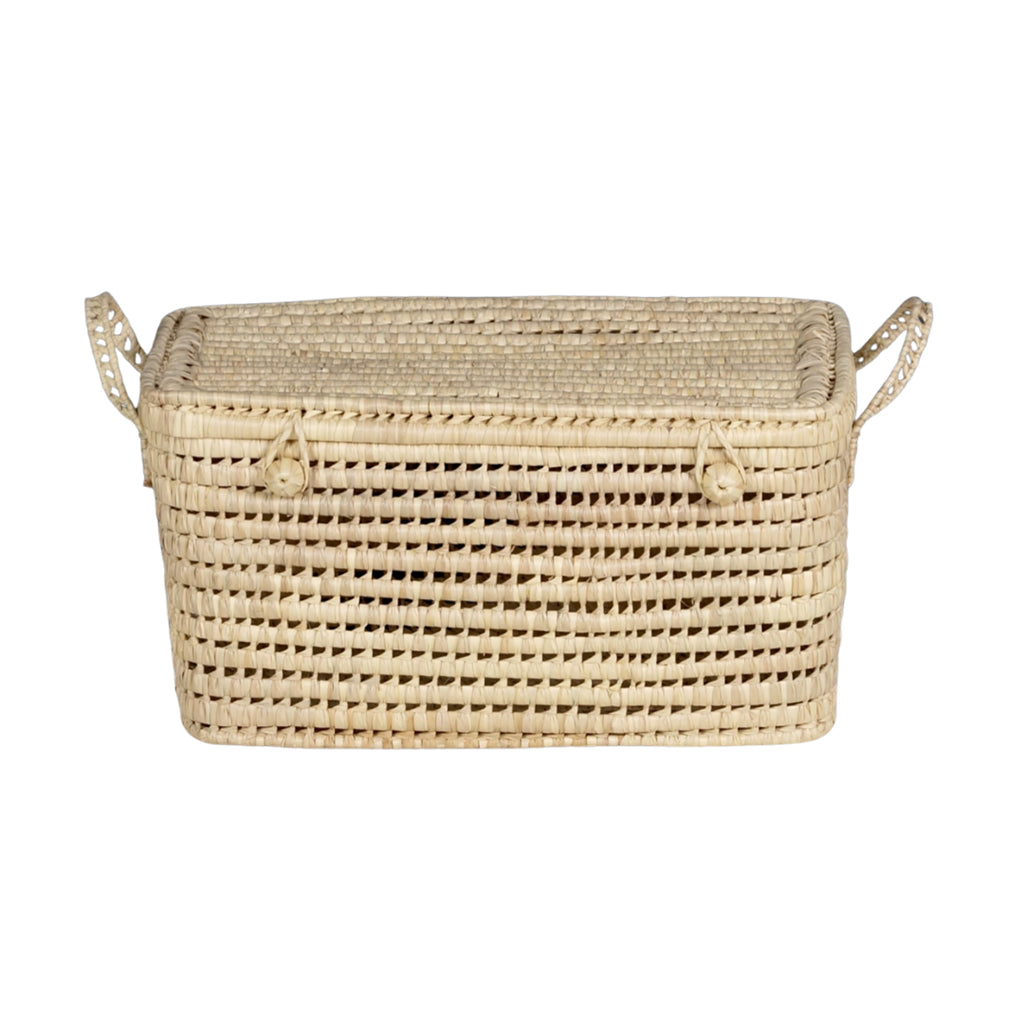 Lubilu Trunk 60, kurvekuffert af palmeblade