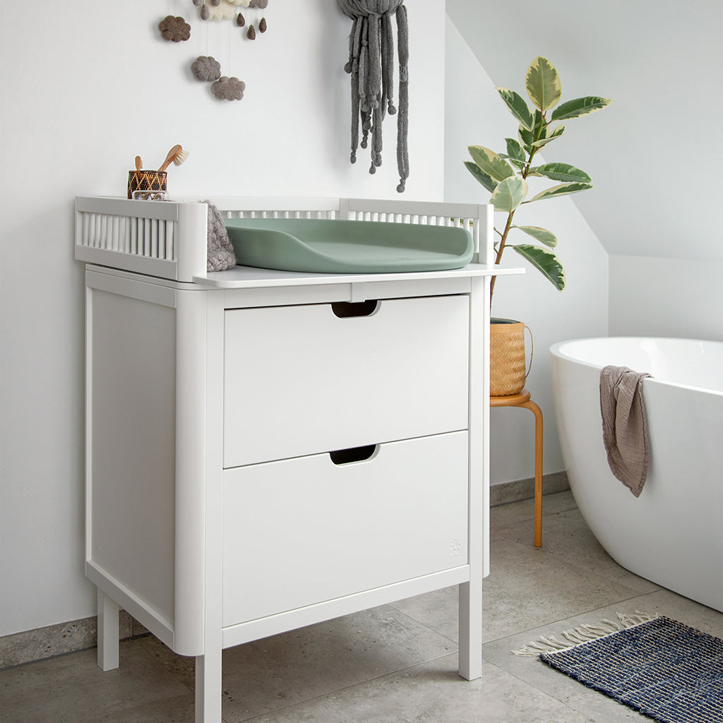 Sebra Changing Cushion, Seagrass