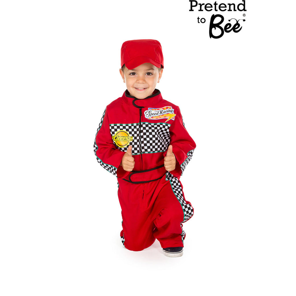 Pretend to Bee Costume, Race Car Driver - Ages 2-7