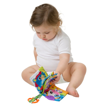 Playgro Baby Toy, Farmyard Teething Book with Hanger