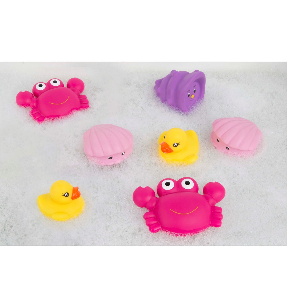 Playgro Bath Toy, Floating Sea Friends Pink – Sealed