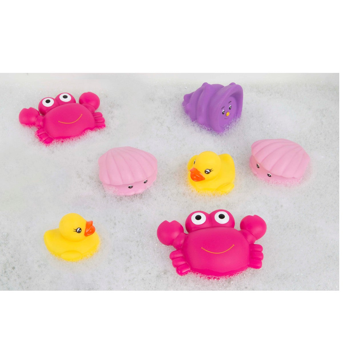 Playgro Bath Toy, Floating Sea Friends Pink – Sealed