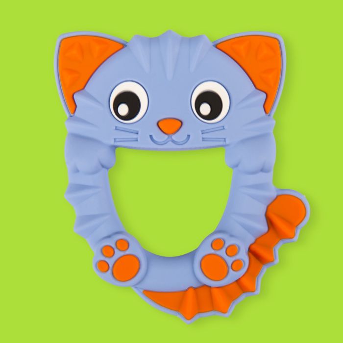 Playgro Teething Rattles, Dog &amp; Cat