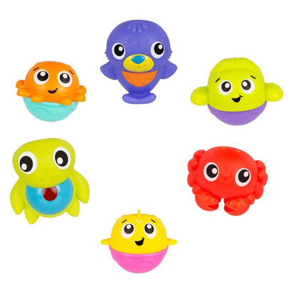 Playgro Bath Friends in Net, Set of 6