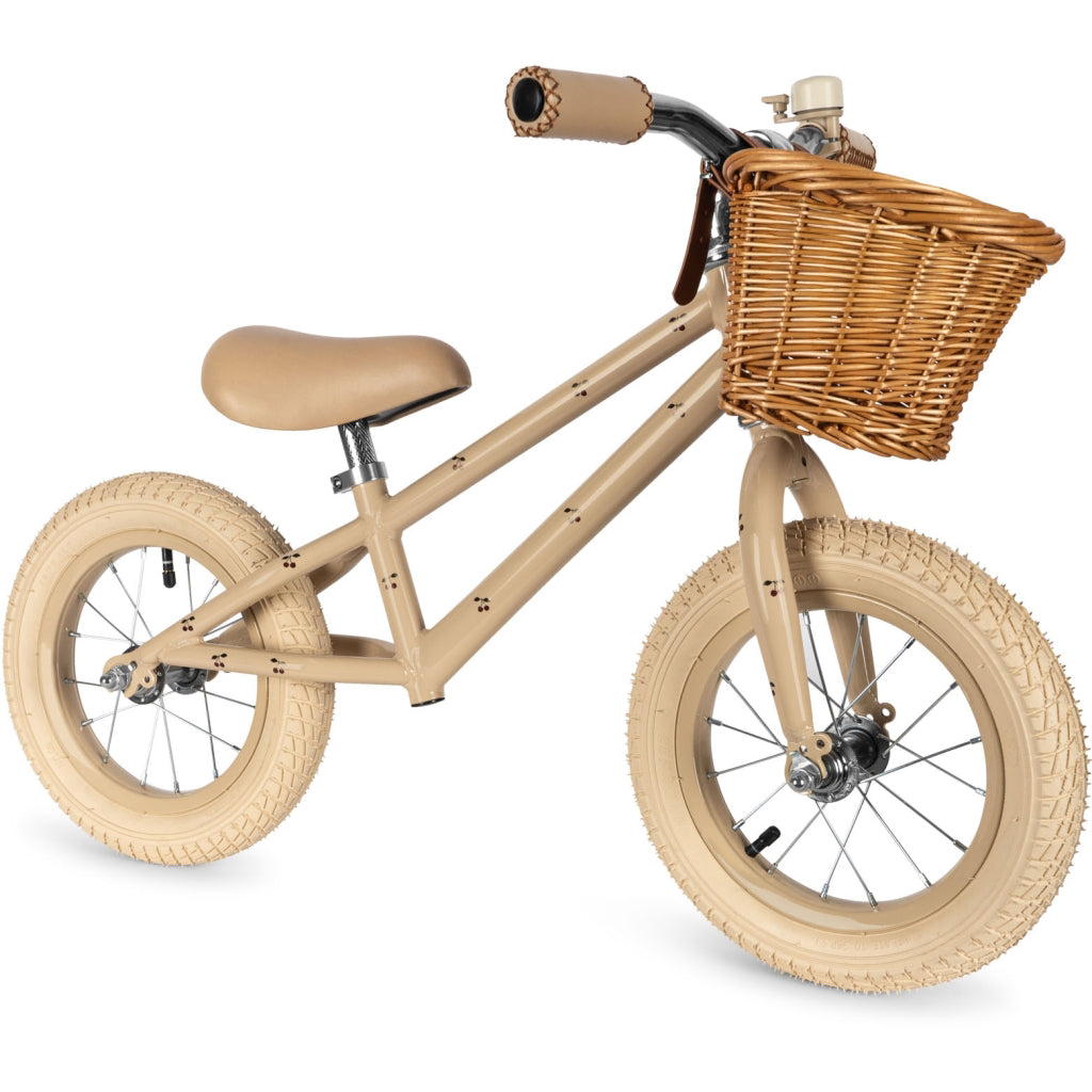 Konges Sløjd Balance Bike, Cherry - Ages 3 and Up