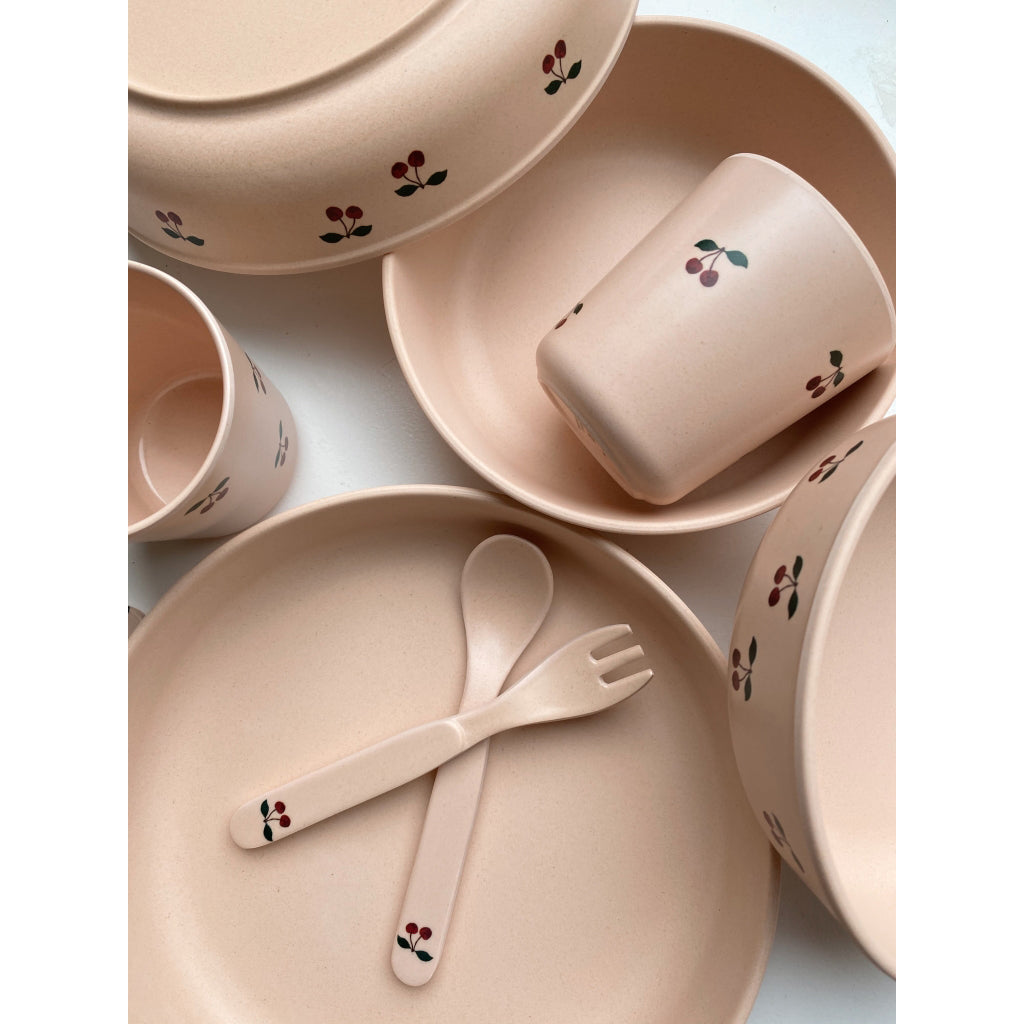 Konges Sløjd Dinner Set, 5-Piece - Cherry