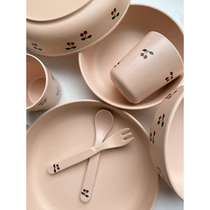 Konges Sløjd Dinner Set, 5-Piece - Cherry