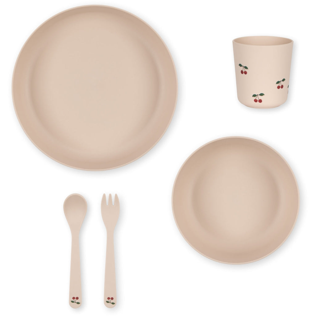 Konges Sløjd Dinner Set, 5-Piece - Cherry