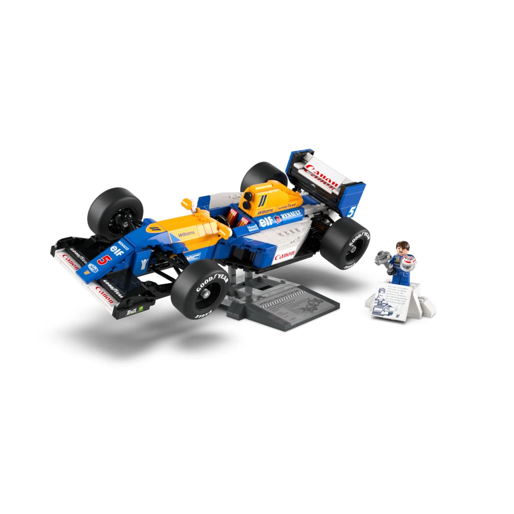 LEGO® Icons, Williams Racing FW14B and Nigel Mansell