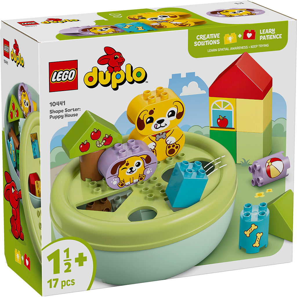 LEGO® DUPLO® Creative Play, Shape Sorter - Dog House