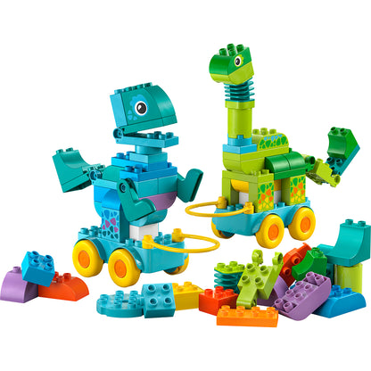 LEGO® DUPLO® Town, 3-in-1 Dinosaurs on Wheels