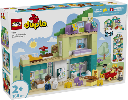 LEGO® DUPLO® Moderne familiehus med figure