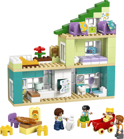 LEGO® DUPLO® Modern Family House with Figures