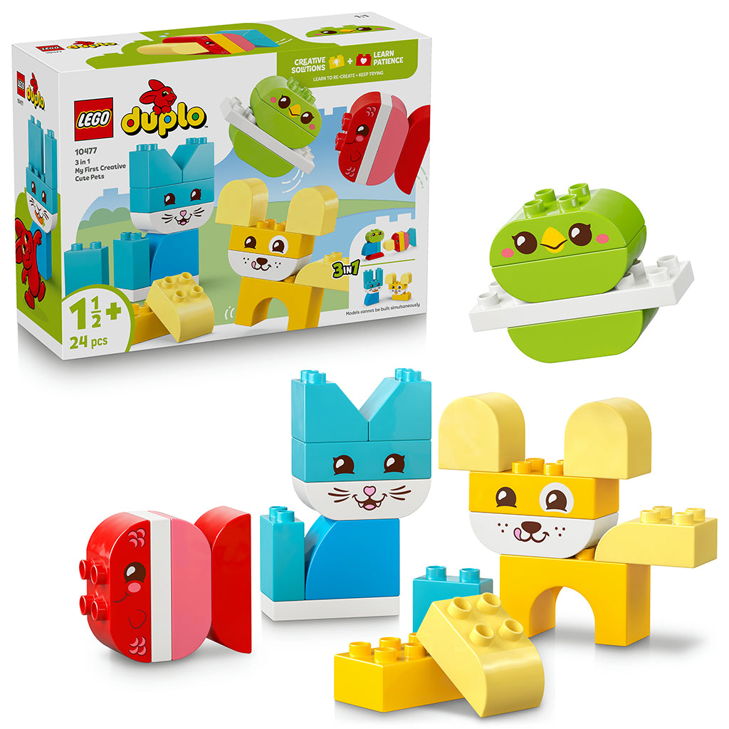 LEGO® DUPLO®, My First 3-in-1 Creative Cute Pets