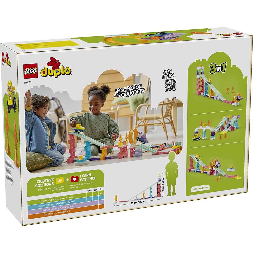 LEGO® DUPLO® 3-in-1 Creative Ramps with Vehicles