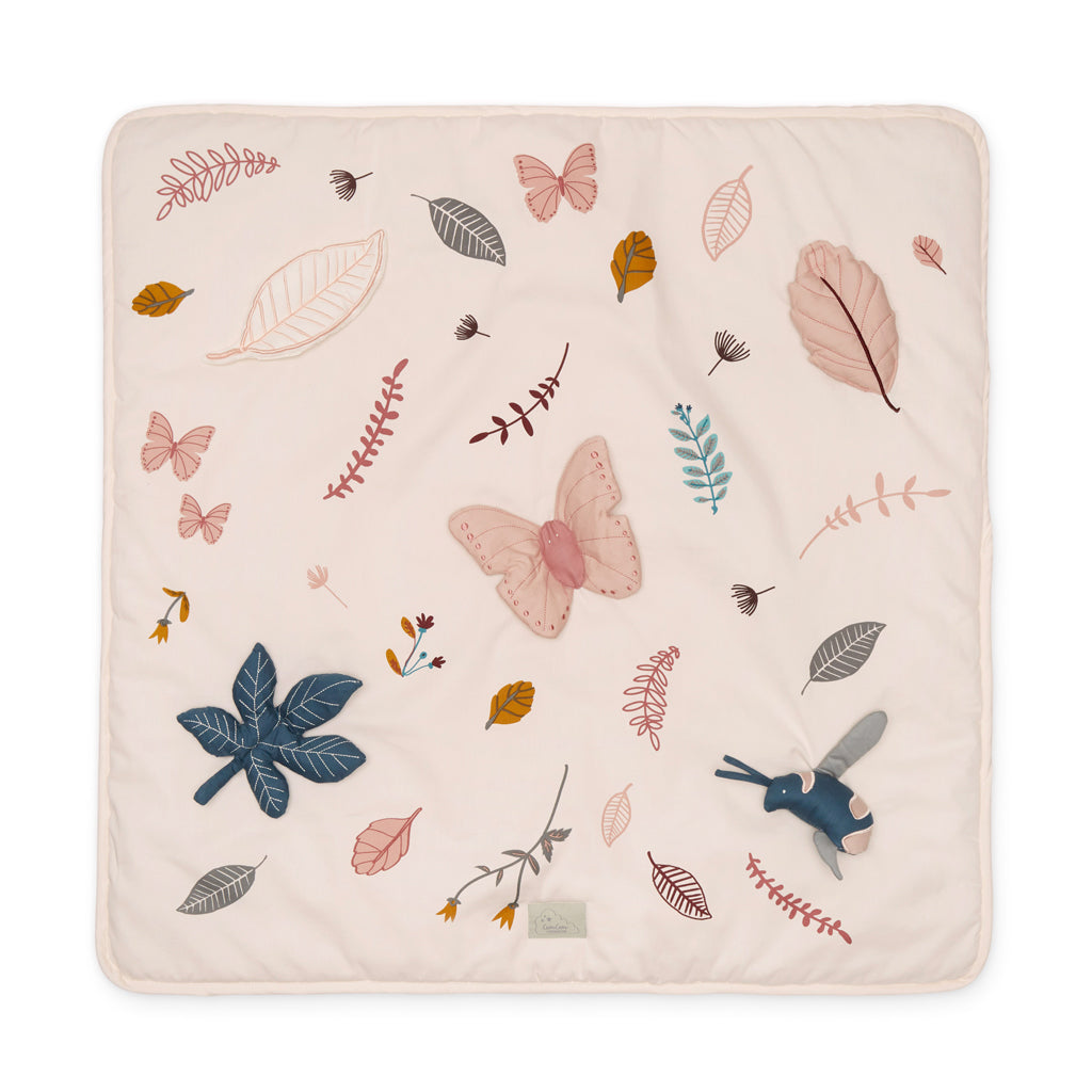 Cam Cam Activity Play Mat, Pressed Leaves Rose