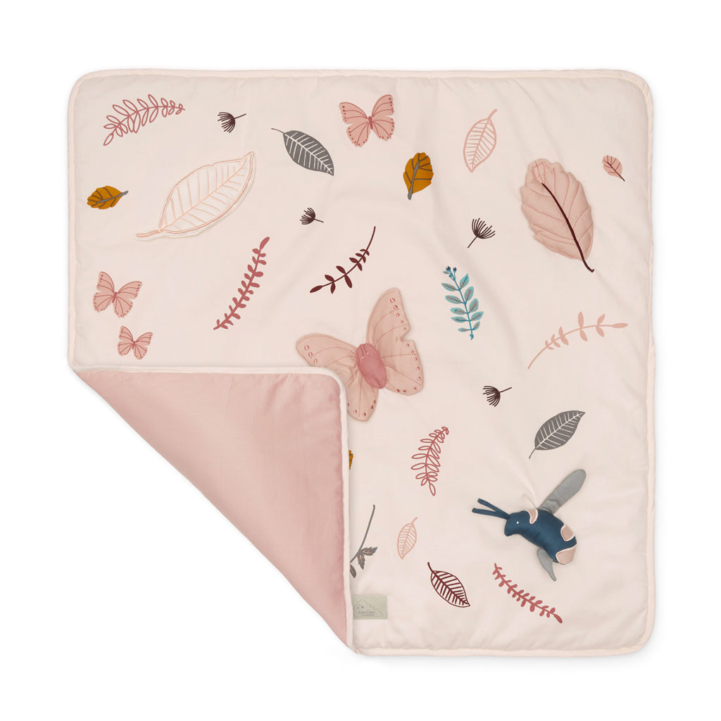 Cam Cam Activity Play Mat, Pressed Leaves Rose