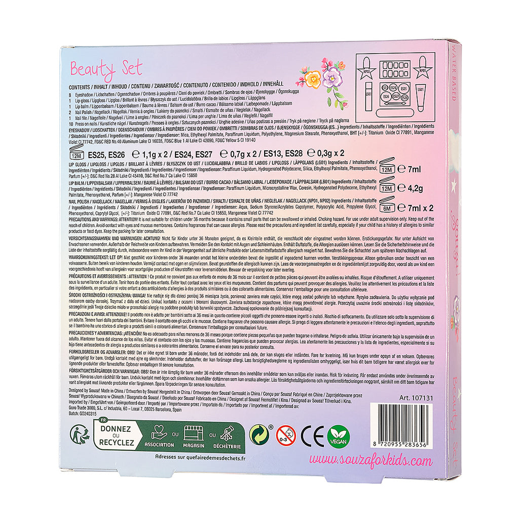 Souza Makeup Set for Kids, Unicorn