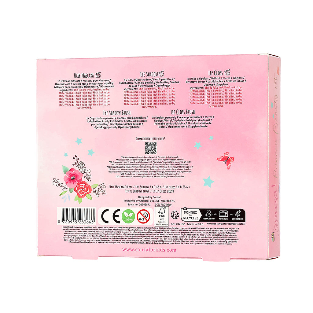 Souza Makeup Set for Kids, Princess