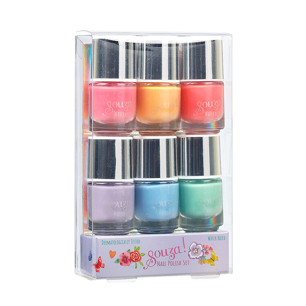 Souza Nail Polish Set for Kids, 6 pcs - Party