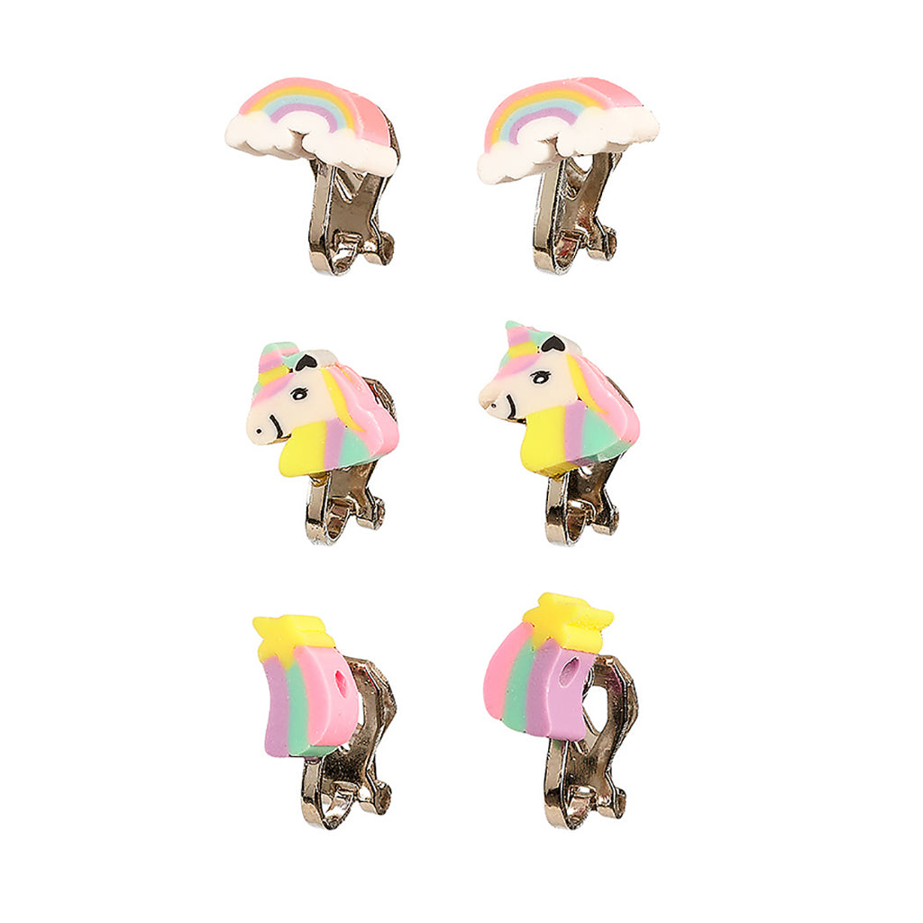 Souza Clip-On Earrings for Kids, Set of 3 - Hera